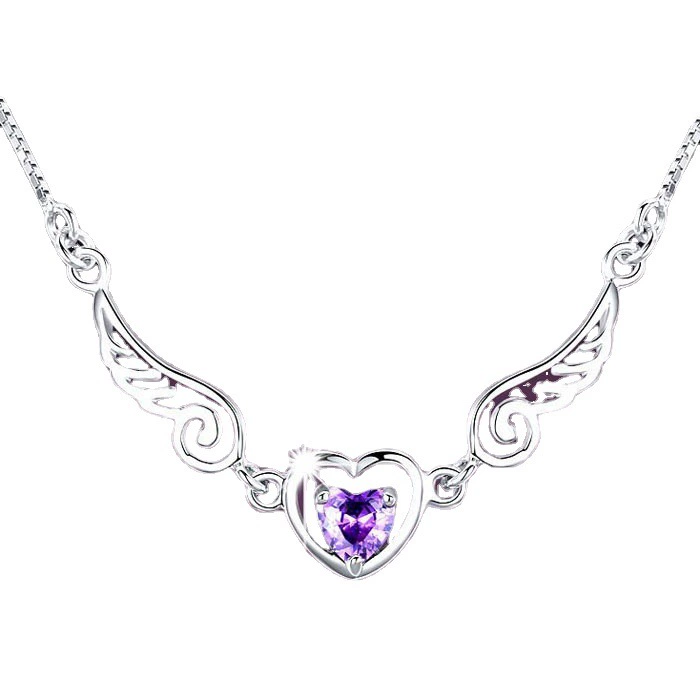 Necklace heart-shaped, Birthday gift, wholesale