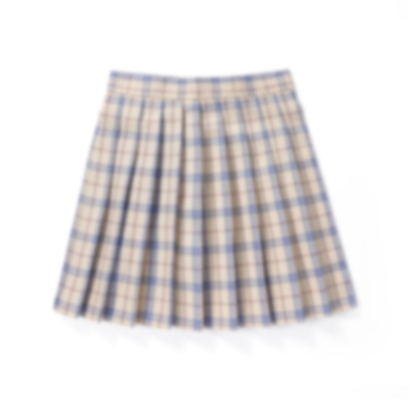 48CM现货内衬安全裤制服格子学院日系百褶班服校服学生短半身女裙|undefined