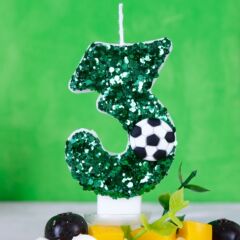 デジタルキャンドルボーイシリーズ サッカー誕生日ケーキ エクスプレス販売限定 Amazon向け クリエイティブデジタルキャンドル