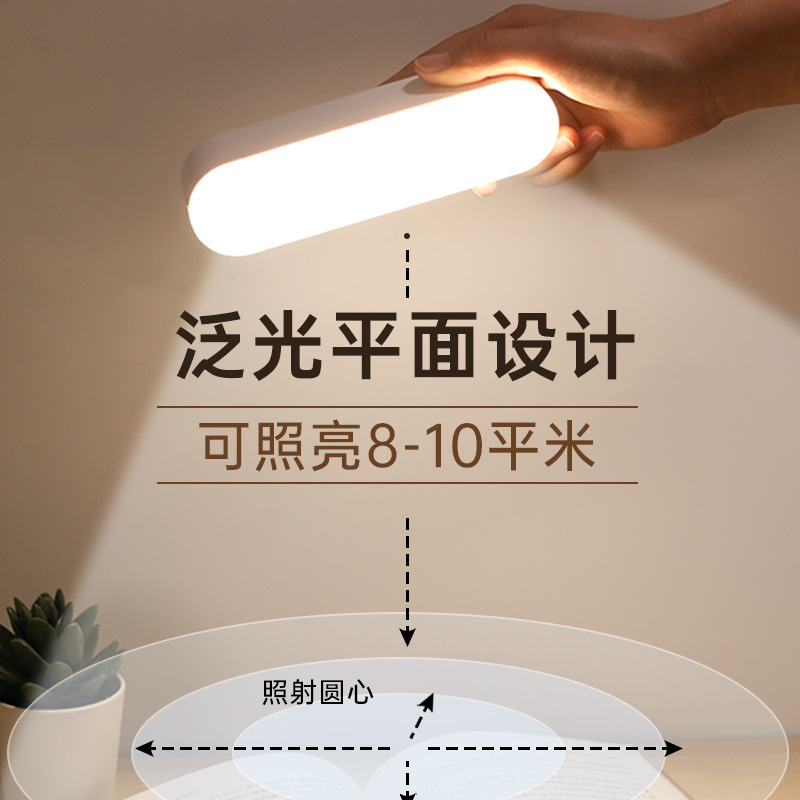 酷毙灯小台灯护眼学生学习书桌充电宿舍卧室床头迷你夜灯磁吸阅读|undefined