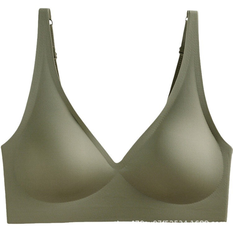 女性用外国貿易ソフトサポート下着、プッシュアップ、副乳縮小、たるみ防止、調節可能なシームレスゼリーブラジャー|undefined