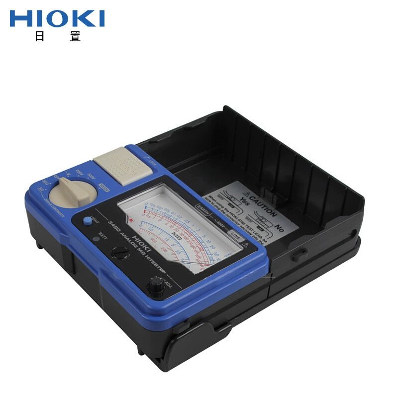 HIOKI 3490 Измеритель сопротивления изоляции HIOKI3490 Аналоговый мегаомметр Аналоговый указатель Измеритель сопротивления изоляции.