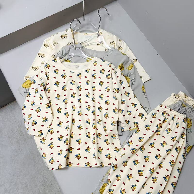 Buy as recommended: 【TZ7601-1】Neutral color home set, cotton-mo blend, three-quarter sleeve top + three-quarter pants Buy as recommended: 【TZ7601-1】Neutral color home set, cotton-mo blend, three-quarter sleeve top + three-quarter pants