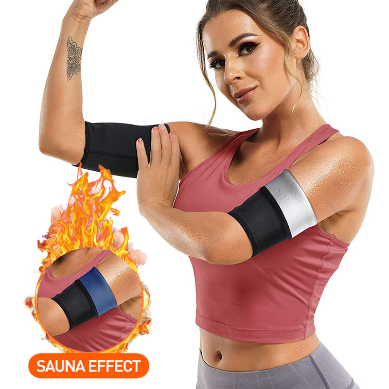 Amazon Mujeres Body Shaping sudor manga del brazo transfronteriza Europea y Americana fitness yoga deportes haz brazo tapado sudor brazo banda equipo de protección