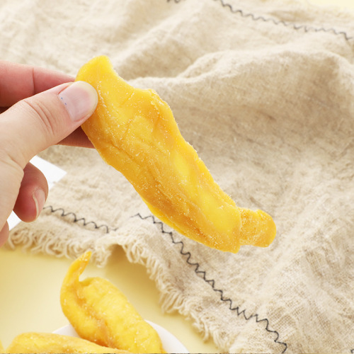 Mango Dried Fruit 200g Bag, Sweet and Sour Dried Fruit, Office Snack, Mango Dried Fruit Wholesale