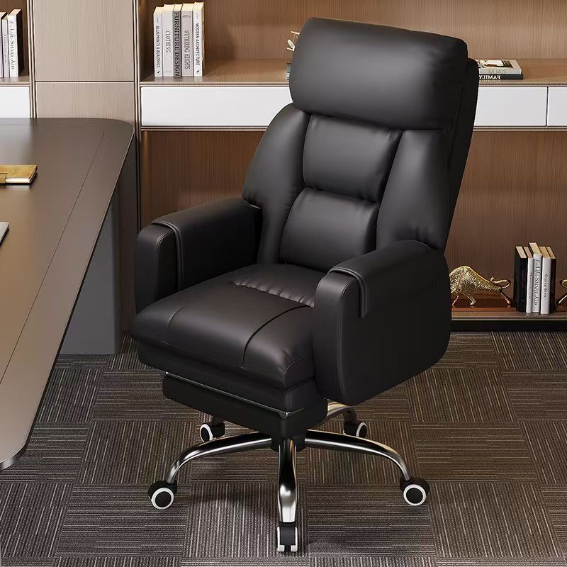 Home Comfortable Sedentary Computer Chair Ergonomic Office Boss Chair Liftable Business Office Sofa Chair
