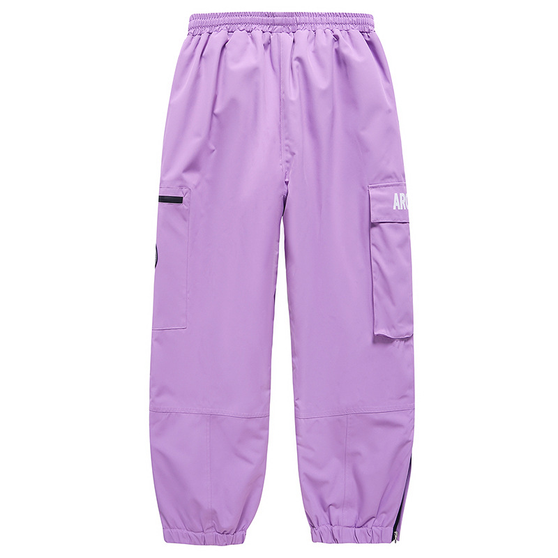 Traje de ropa para niños para hombres y mujeres, ropa y pantalones de snowboard y esquí de doble tabla para exteriores de invierno, a prueba de viento, repelente al agua y cálido._voghion.com