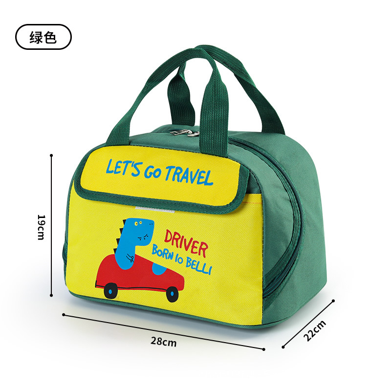 Bolsa de aislamiento térmico portátil para niños Bolsa de aislamiento térmico de dibujos animados Bolsa de hielo para estudiantes Bolsa de almuerzo con bolsa de arroz Bolsa de almuerzo para trabajadores de oficina al por mayor