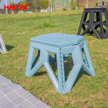 加厚塑料成人矮凳马扎手提户外露营折叠椅便携钓鱼凳儿童小凳子