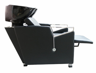 Factory Direct Supply black shampoo chair with shampoo basin basin chair for hairdressing