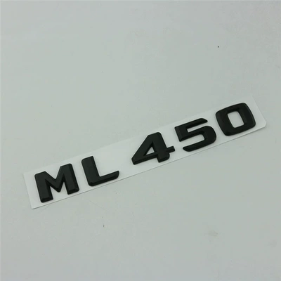 car stickers, black, Car logo - standard-ml450