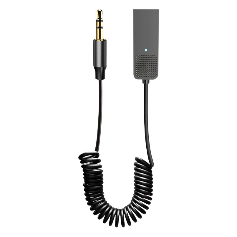 Новый автомобильный Bluetooth-приемник 5,2, автомобильный аудиокабель USB на 3,5, беспроводной адаптер преобразования Bluetooth.