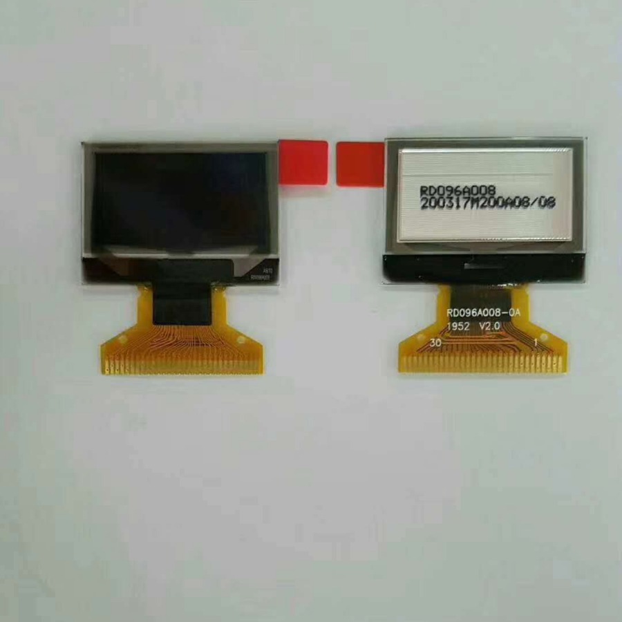 生产工厂专业销售0.96寸OLED液晶屏双色血氧仪显示屏显示屏框oled