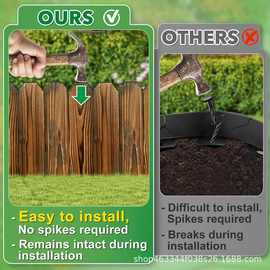 木制花园栅栏围栏室内外阳台装饰户外庭院围栏篱笆隔断花圃