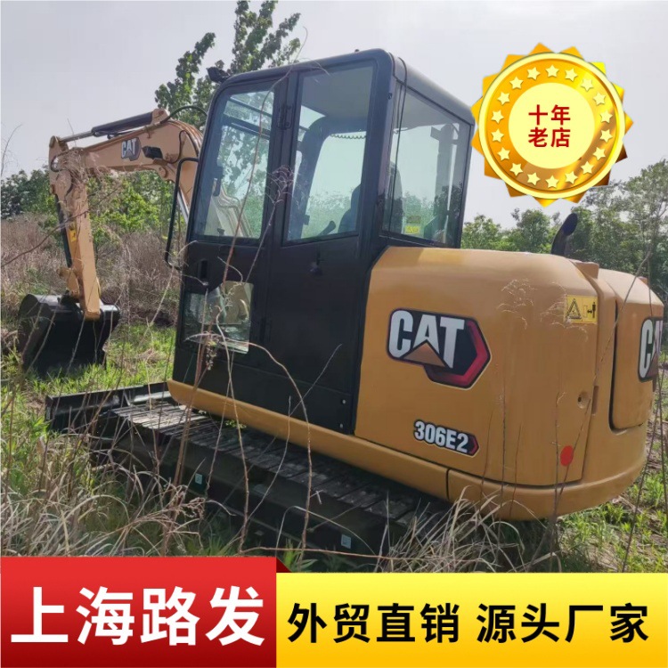 CATERPILLAR exportación de comercio exterior CAT306 excavadora de segunda mano vieja máquina de gancho pequeña 60