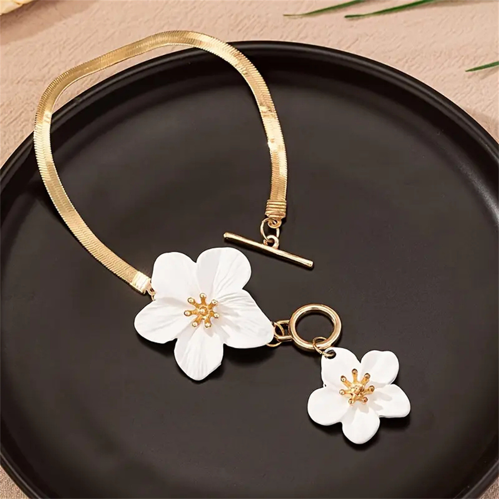 Alloy Material Wholesale Jewelry Elegant Hip-Hop Ethnic Style Foot Flower Alloy Anklet