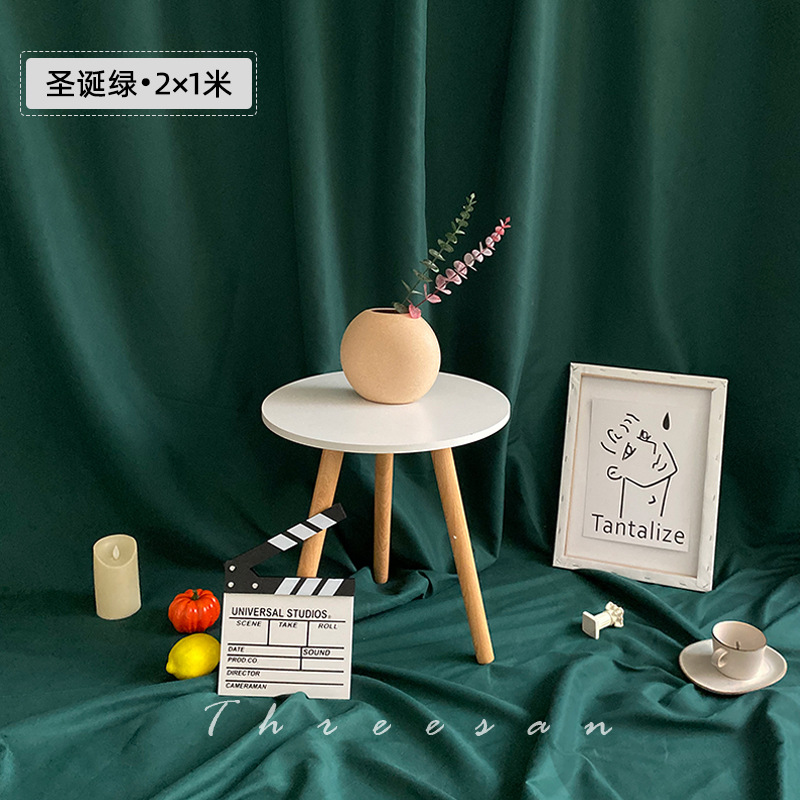 Fotografía blanca tela de fondo fotografía en vivo color sólido tela colgante accesorios de decoración de la habitación de dormitorio pared de fondo de arte de alto nivel