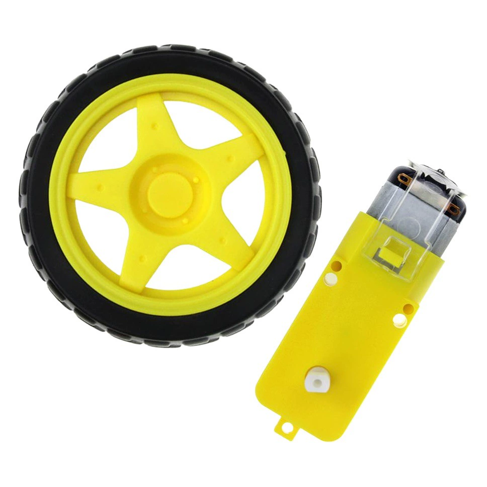 DC3V-6V Мотор-редуктор постоянного тока TT двигатель сильный магнитный анти-помех умный автомобиль шасси полный привод колесо