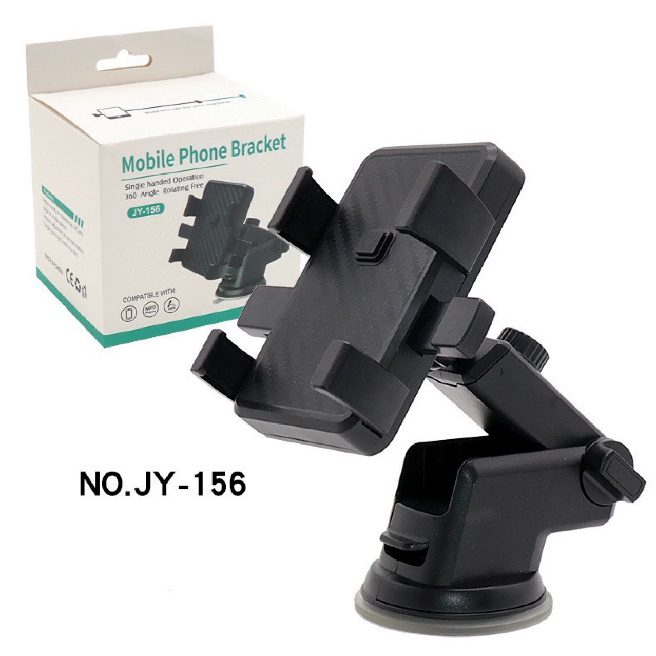 Новый автомобильный держатель для мобильного телефона, автомобильный многофункциональный вращающийся держатель для приборной панели с центральным управлением на присоске, автомобильный навигационный держатель