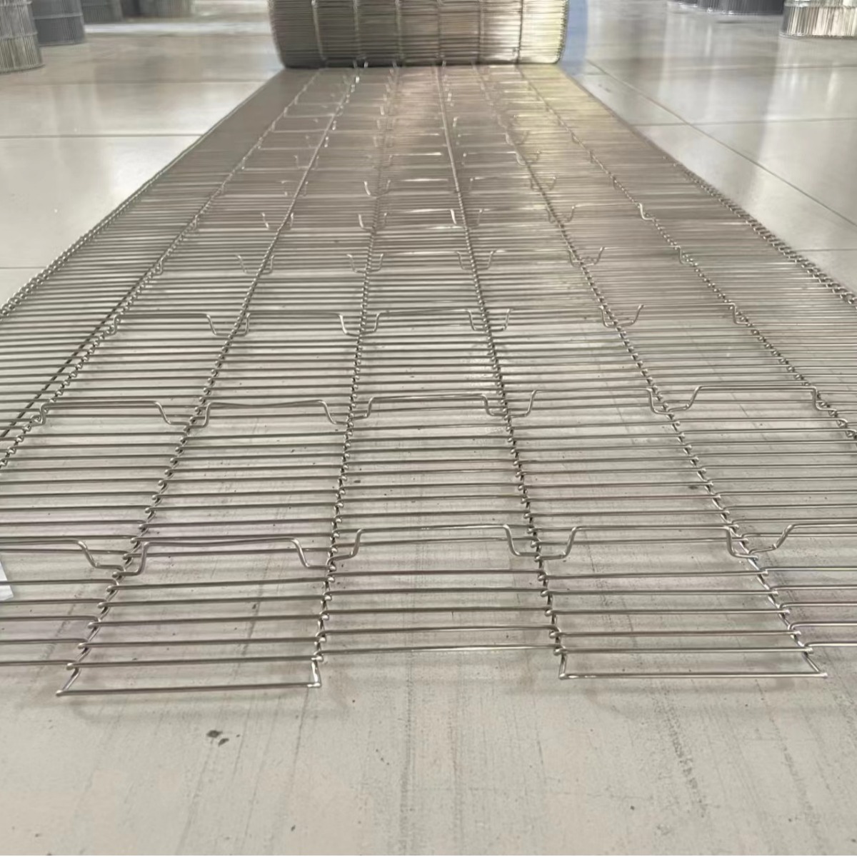 不锈钢乙型网带耐高低温油炸食品烤炉烘焙传送带