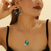 Peacock blue