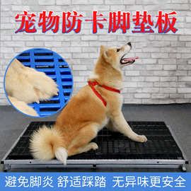 狗笼脚垫板 塑料垫板 狗垫板 宠物网格垫 狗笼子垫板 宠物垫脚板