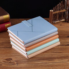 Wholesale A5 Faux Leather Clasp Notebook Creative Herringbone Notepad Business Gift Notebook Student Diary Notebook