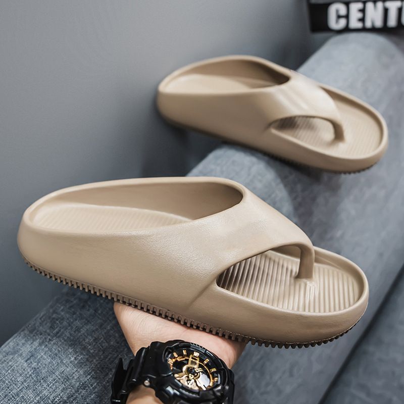 Chanclas para hombres y mujeres EVA en ángulo, zapatillas de interior para el hogar, chanclas transfronterizas, flip flops