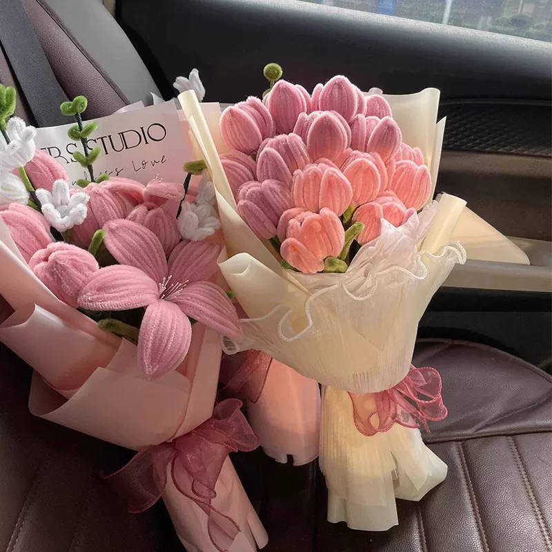 Pilsan Play Car, materials set, handmade, bouquet, Birthday gift