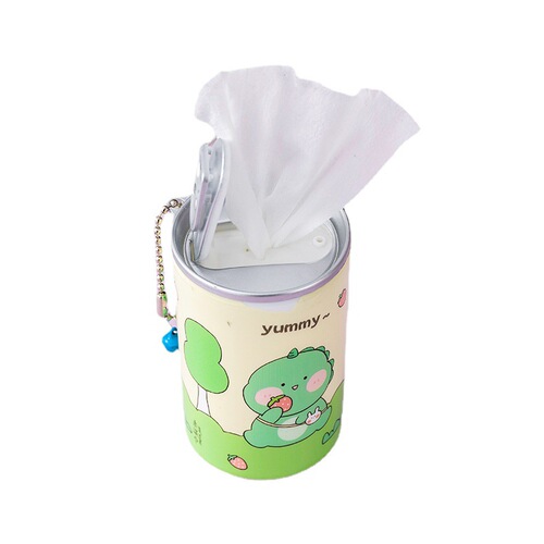 Binhong beverage canned wet wipes 30 pumps travel portable mini disposable wet wipes bucket cleaning and hygiene wipes