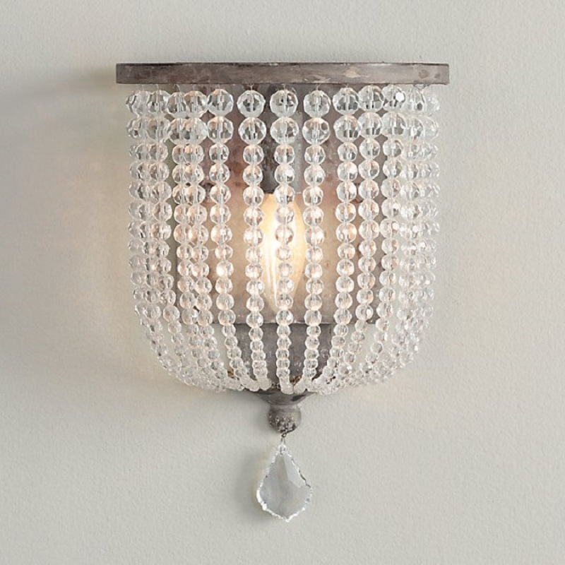 Cross-border exclusive for American country French pastoral retro distressed wall lamp living room dining room bedroom corridor decorative wall lamp Cross-border exclusive for American country French pastoral retro distressed wall lamp living room dining room bedroom corridor decorative wall lamp