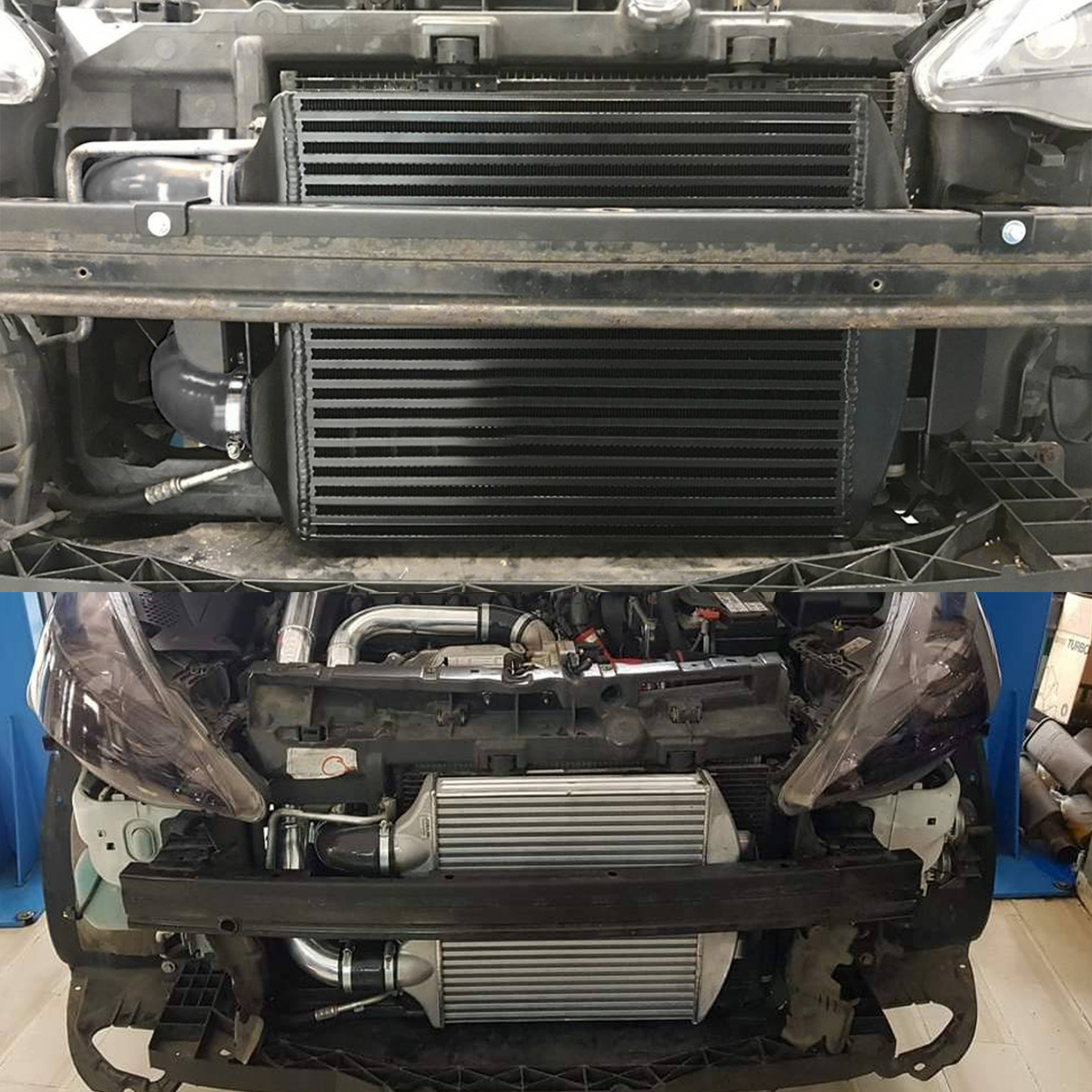 Car intercooler plate radiator is suitable for Seat Ibiza MK4 Polo GTI 1.9 TDI