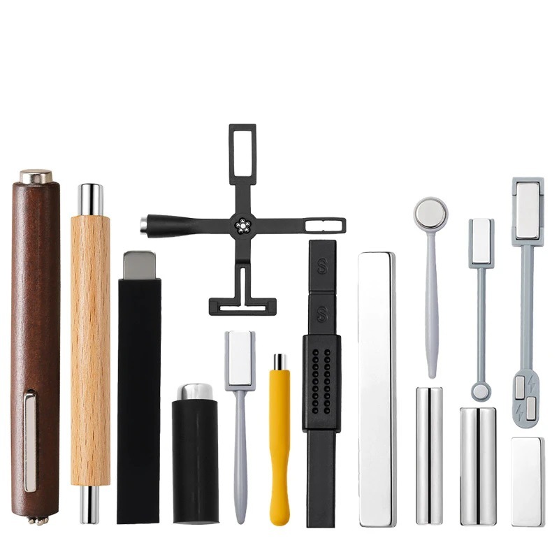 Piedra de absorción de hierro de manicura para usar a mano herramienta de pegamento de nail gran tamaño pequeño para engrosar imán especial de absorción de ojos de gato