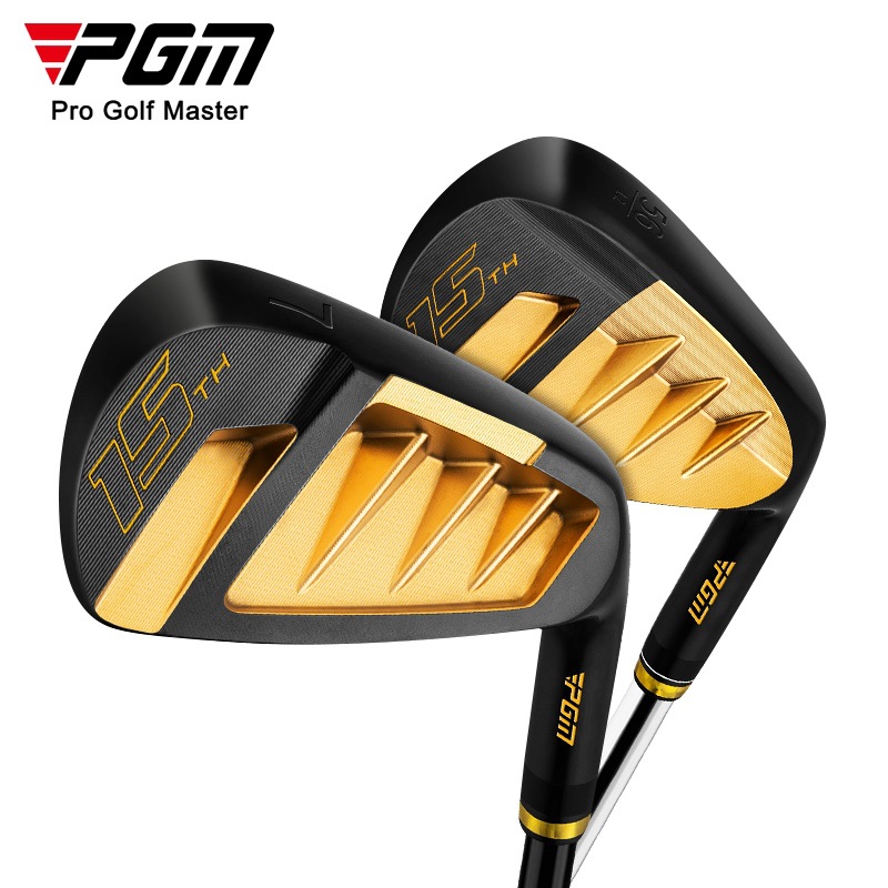 Bộ gậy sắt golf PGM rèn mềm, mặt đập phục hồi cao, phiên bản kỷ niệm 15 năm — MTG039-Vàng Đen (Bộ cột sắt) Lớp S, MTG039-Vàng Đen (Bộ cột sắt) SR cấp, MTG039-Vàng Đen (Bộ cột sắt) Lớp R, Trục thép MTG039 Vàng Đen (Bộ cột sắt)