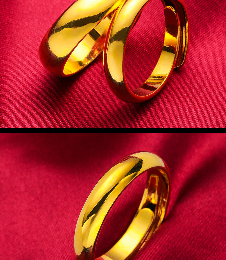 Guldpläterade parringar - eleganta ringar för par_voghion.com