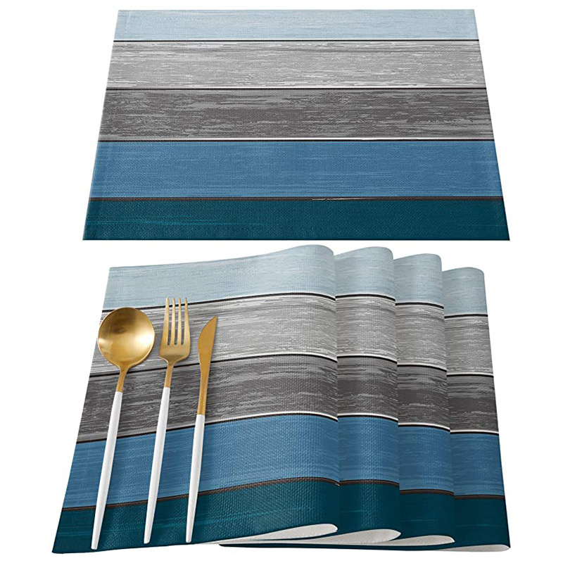 Nordic retro mantel de tela Cafetería Restaurante diseño occidental mantel lavable antideslizante estera de la tabla del hogar al por mayor