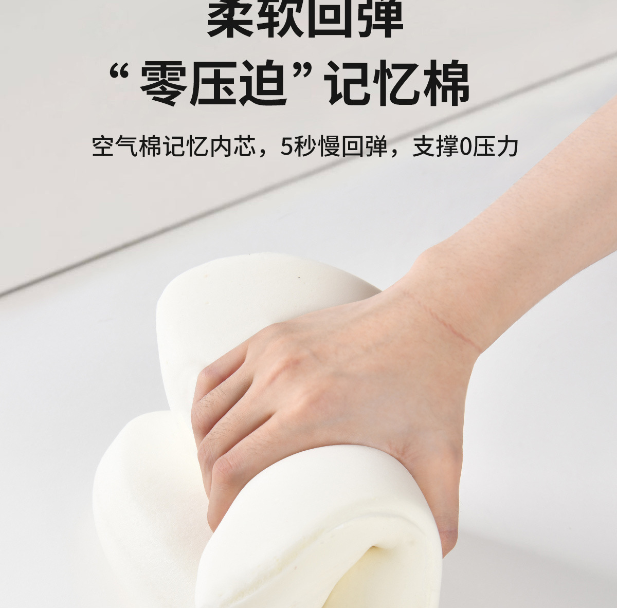Car Heated Cushion Electric Massage Waist Cushion Car Seat Memory Foam Back Pillow Waist Office Waist Seat