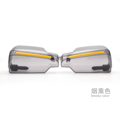 Motorcycle scooter handlebar guard Motorcycle Safety Supplies - price-for-a-pair-of-iron-horse-hand-guards-transparent-color