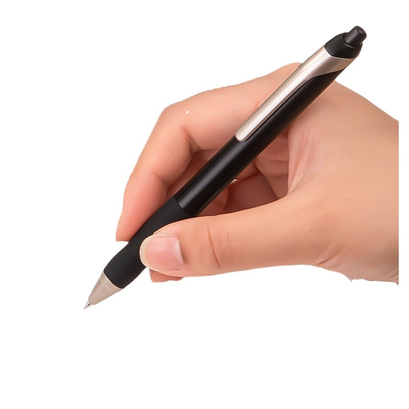 SA212 pulsación suave de 0,5 mm cabeza de bala bolígrafo neutro bolígrafo de metal barra de pintura bolígrafo de firma comercial