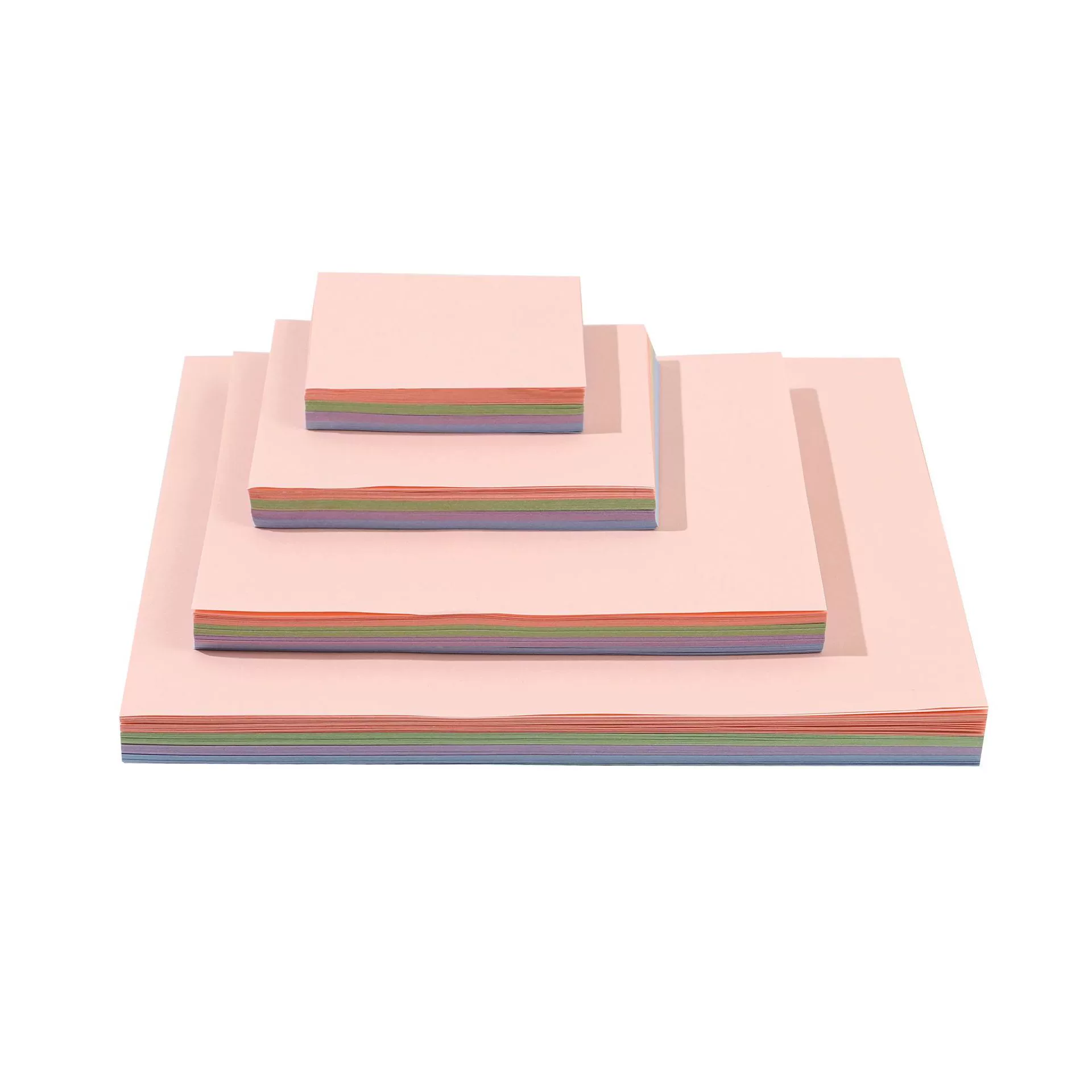 Квадратное origami, цветная карта для детского сада, ручная работа