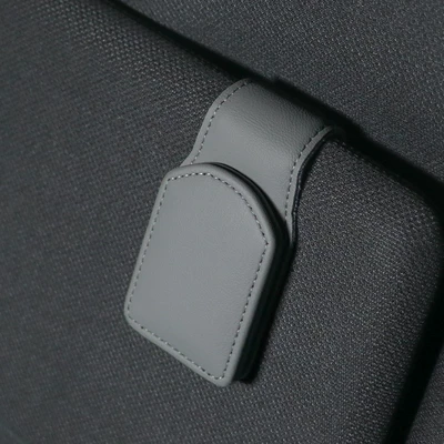 Car Sun Visor Storage Clip, Car Glasses Clip/Bill Clip - gray-u-shaped-glasses-clip