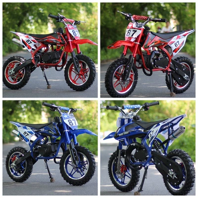 49Cc Kidsren's Off-Road Motorcycle Ktm Two-Wheel Mountain Bike Mini Small Atv Small Sports Car Cross-Border Delivery (Kross motosiklet mühərrikləri)