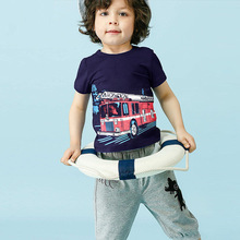 夏装新款2025儿童T恤卡通可爱印花男童短袖上衣潮酷工厂直销童装