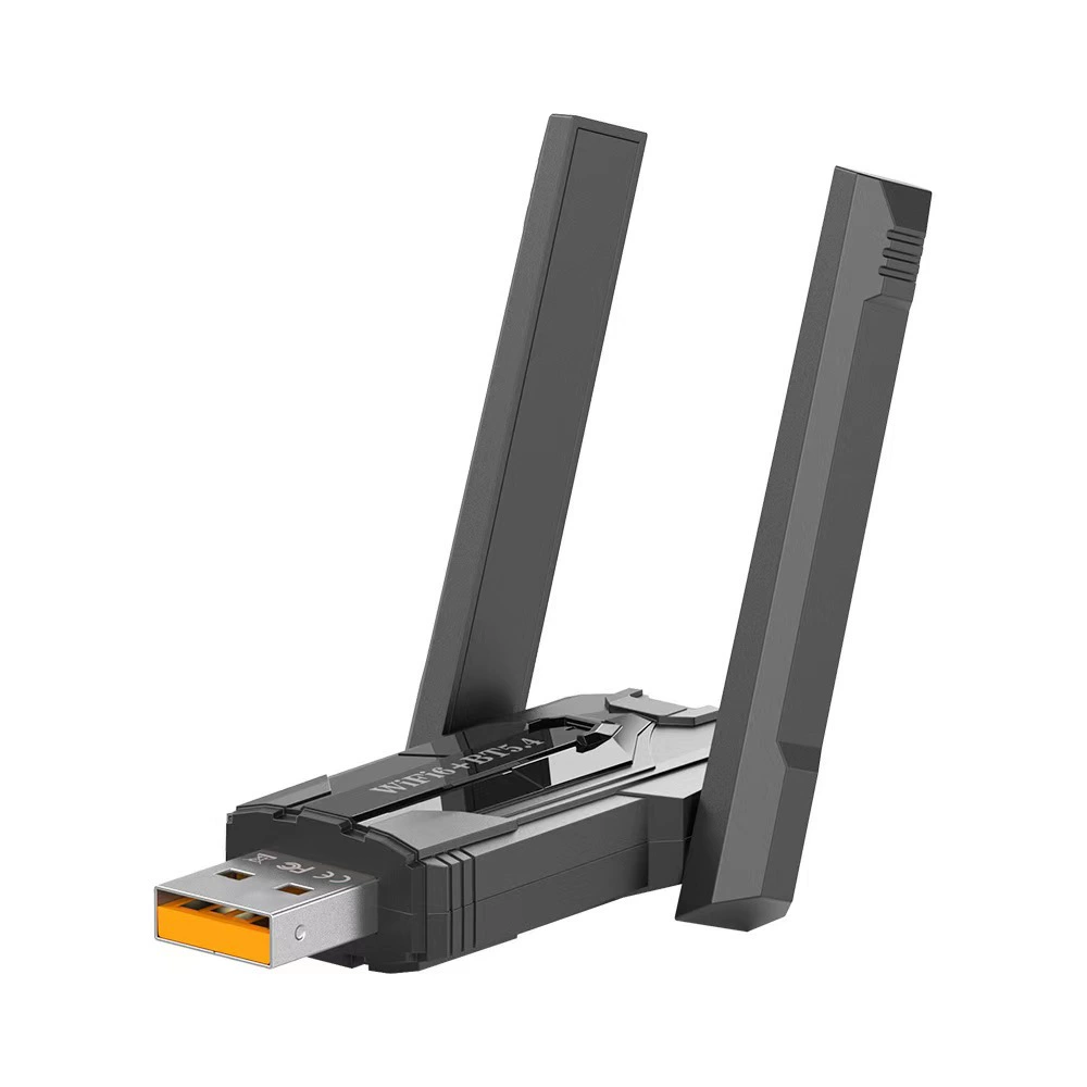 Беспроводная сетевая карта AX900 Wi‑Fi 6 Bluetooth 5.4 двухдиапазонный USB приёмник/передатчик для настольного компьютера, гигабитная высокоскоростная передача