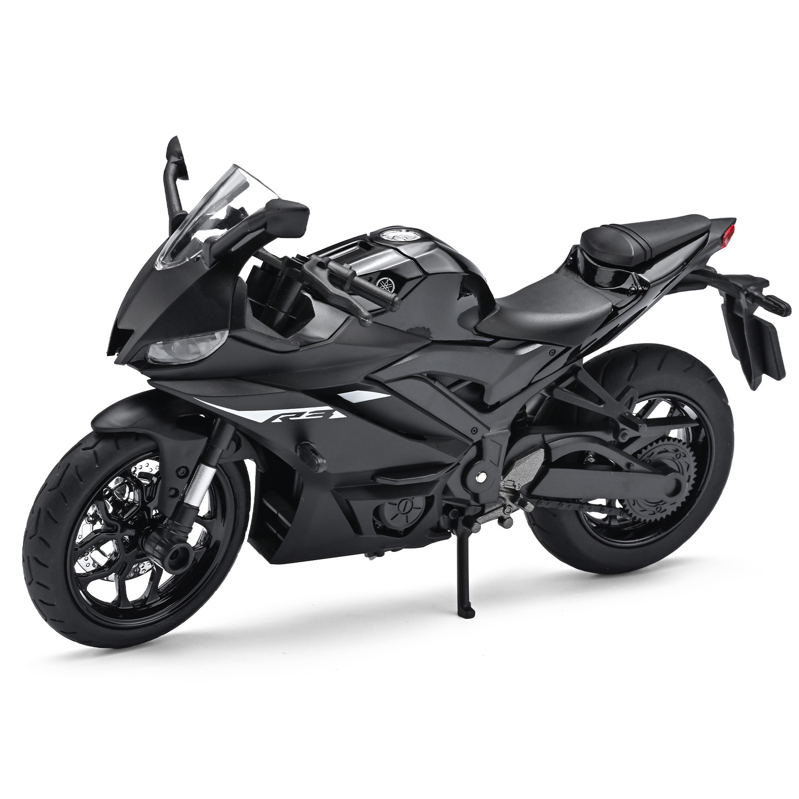 Modelo de motocicleta de aleación 1:12, motocicleta Chuanqi, simulación de amortiguador, dirección, coche de juguete para niños, caja ciega transfronteriza, dropshipping