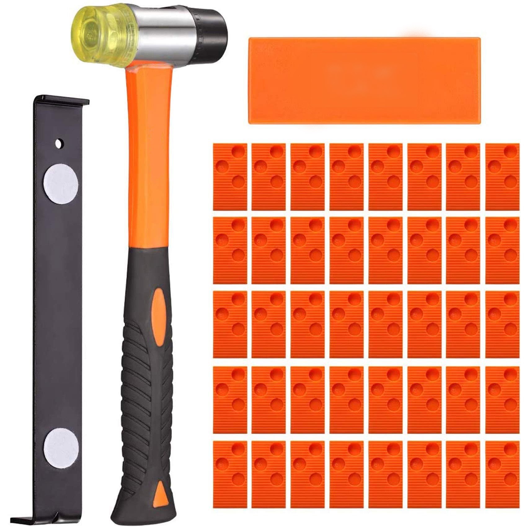 跨境畅销铺木地板安装工具 安装橡胶锤 回力钩