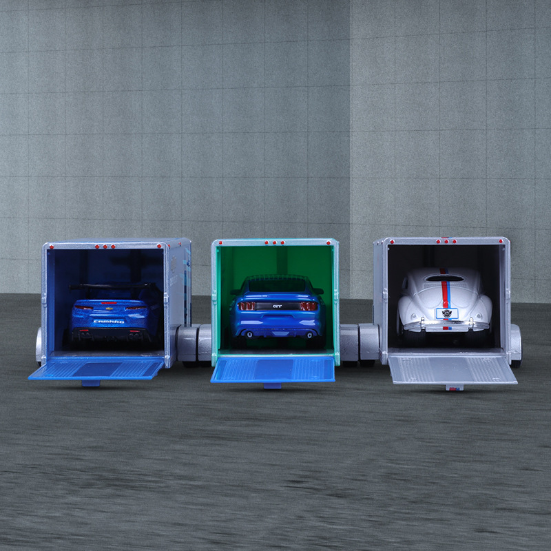 Maisto Meichi Picture Trailer tres en uno Modelo de coche de aleación Modelo de coche de metal Colección de juguetes Decoración al por mayor