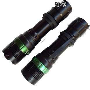 Cross-Border dedicated to Q5 rotating zoom XPE-LED strong light long-shot flashlight charging tactical flashlight camping Outdoor