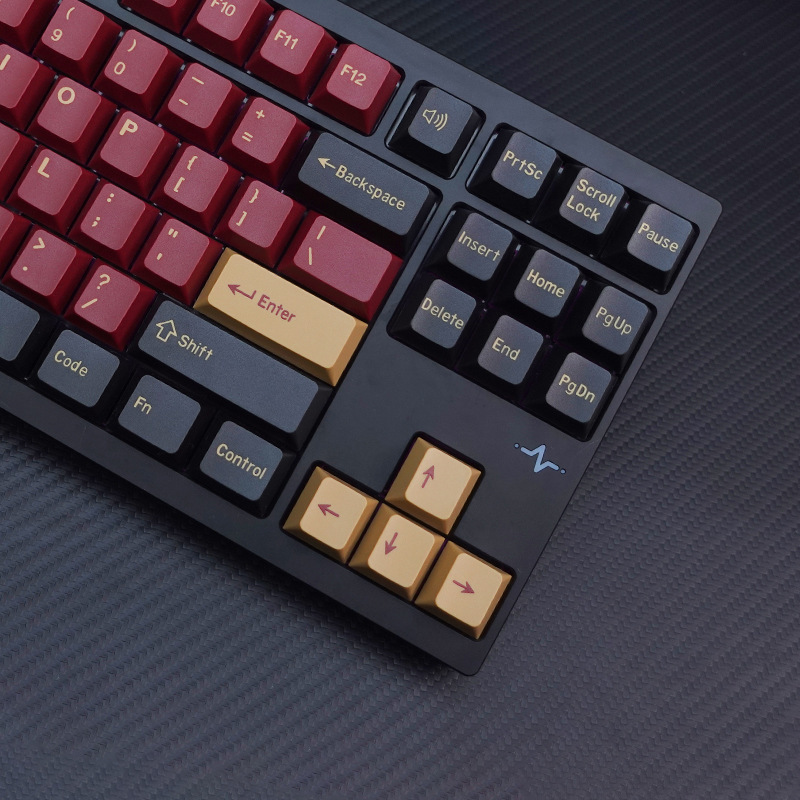 Red Warrior Keycaps 174 Keys Two-Color Injection Molding Original Height Minimalist Pbt Material Full Set Mechanical Keyboard Wireless Red Warrior Keycaps 174 Keys Two-Color Injection Molding Original Height Minimalist Pbt Material Full Set Mechanical Keyboard Wireless