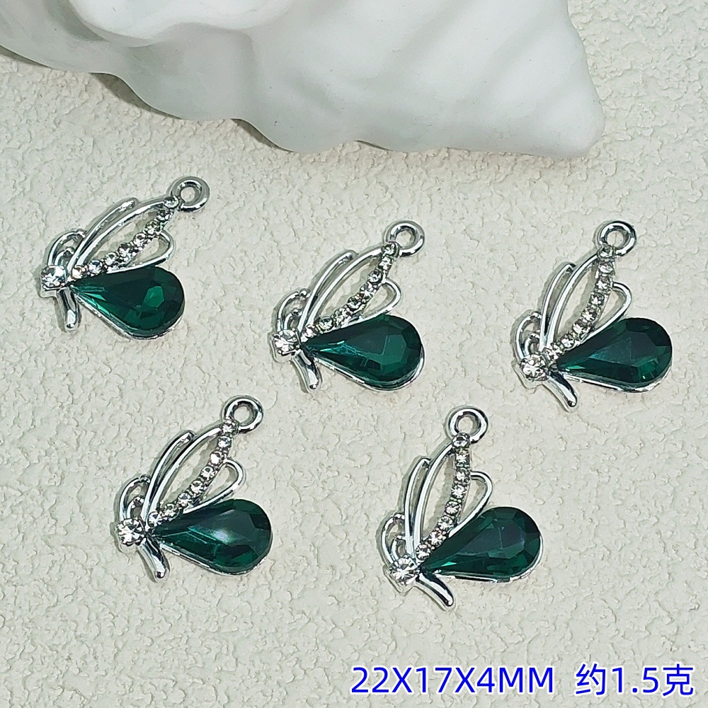 Exquisitos accesorios de joyería colgante de diamante de alta protección ultravioleta al por mayor collar DIY artesanal colgante de materiales de ropa de pulsera